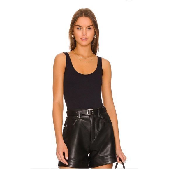 NWOT Free People intimate black bodysuit size S - Picture 1 of 5